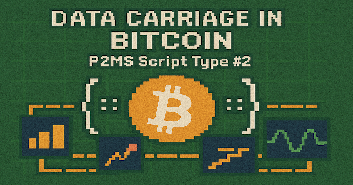 P2MS Data Carry Part 2: UTXO set analysis